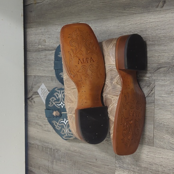 ALFA Western Mens Boots - Picture 8 of 10